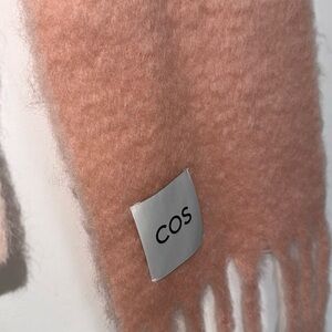 COS Peach Wool Scarf